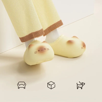 Pawffies™ — Cozy Paw Slippers (Waterproof & Closed-Back)