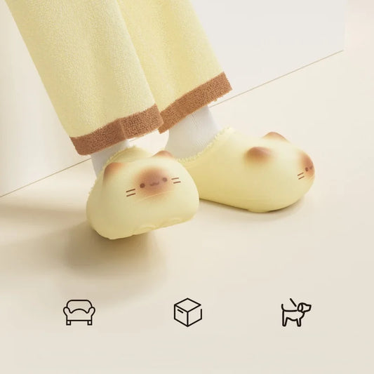 Pawffies™ — Cozy Paw Slippers (Waterproof & Closed-Back)